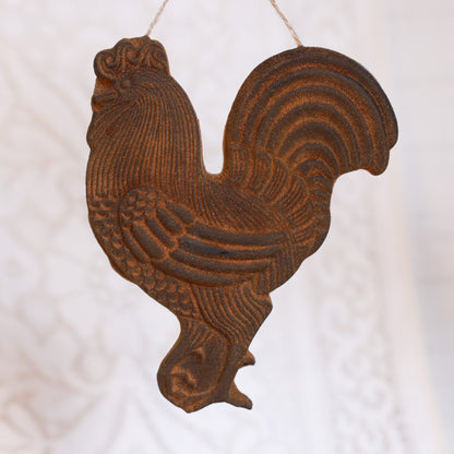 Rooster Ornament / Beeswax Ornament