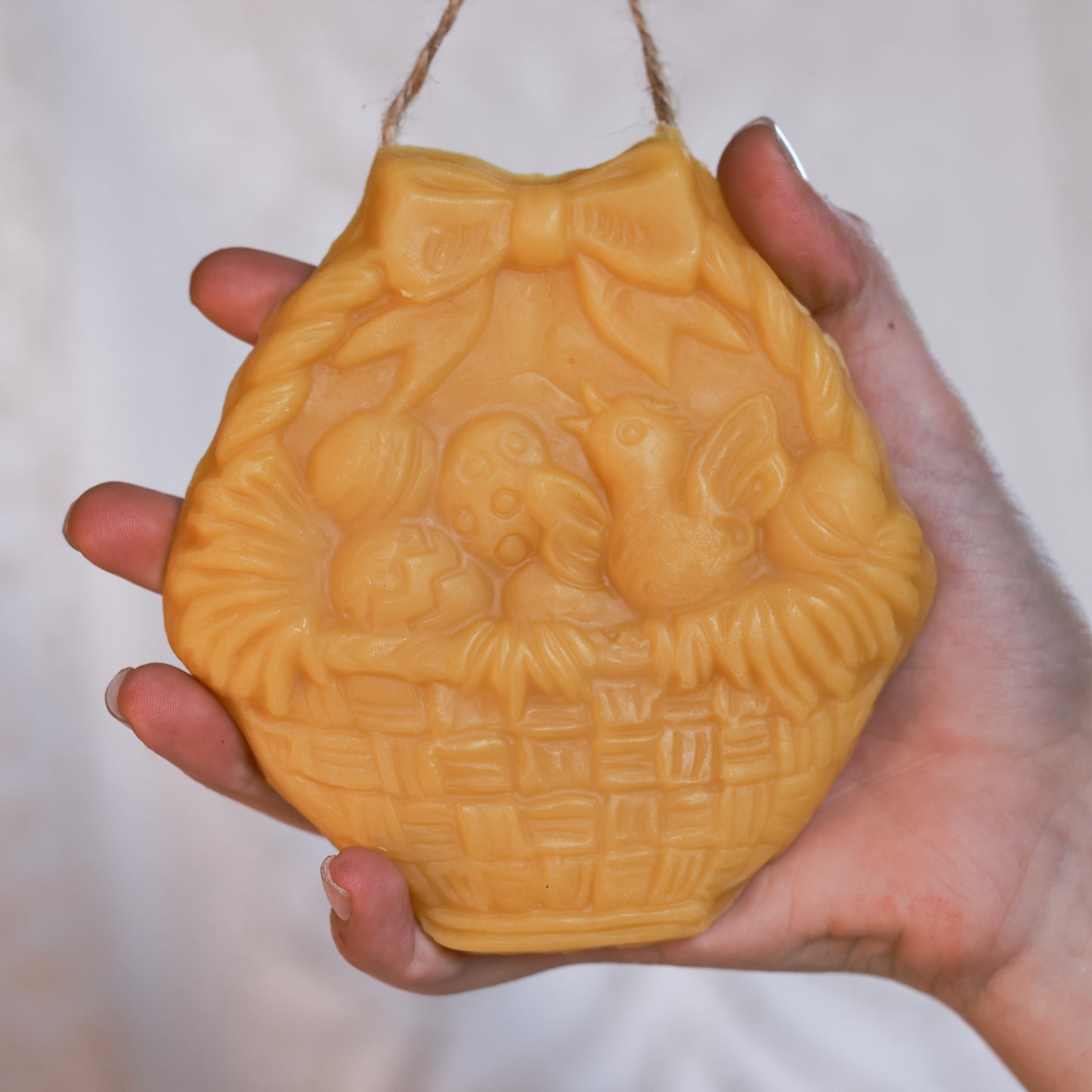 Easter Basket Ornament / Beeswax Ornament
