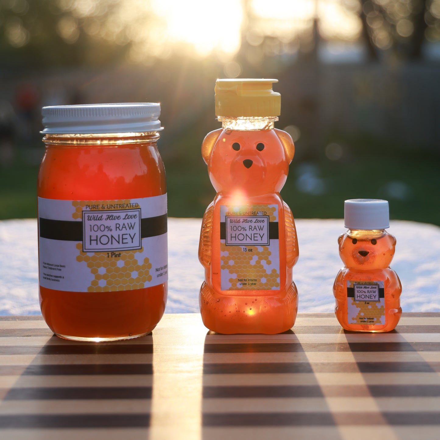 1 Billion Percent Raw Honey