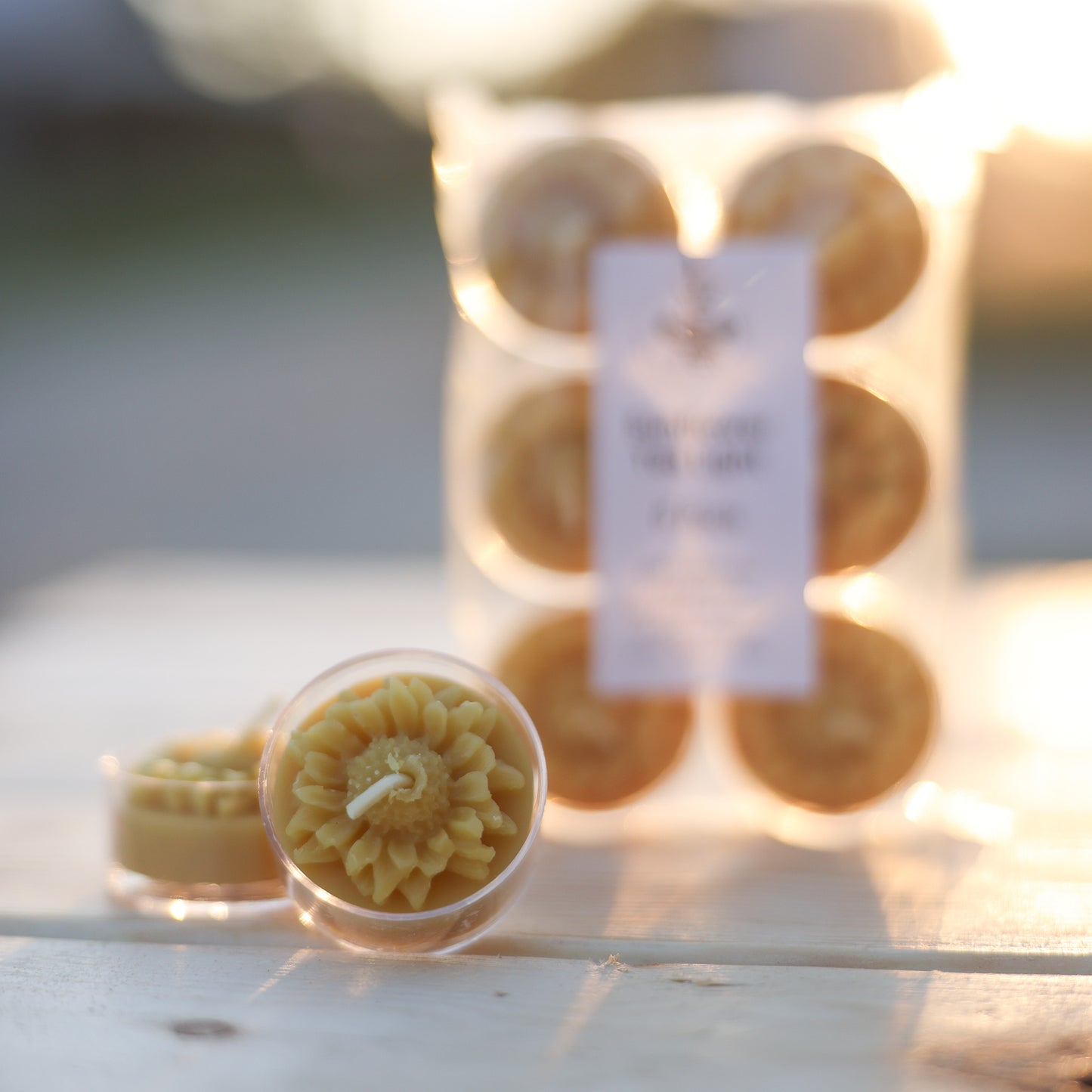Sunflower Tea Light 6 Pack