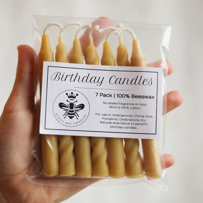 B-day Candle 7 Pack