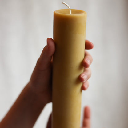 Heirloom Pillars - 4 sizes | Beeswax Candles