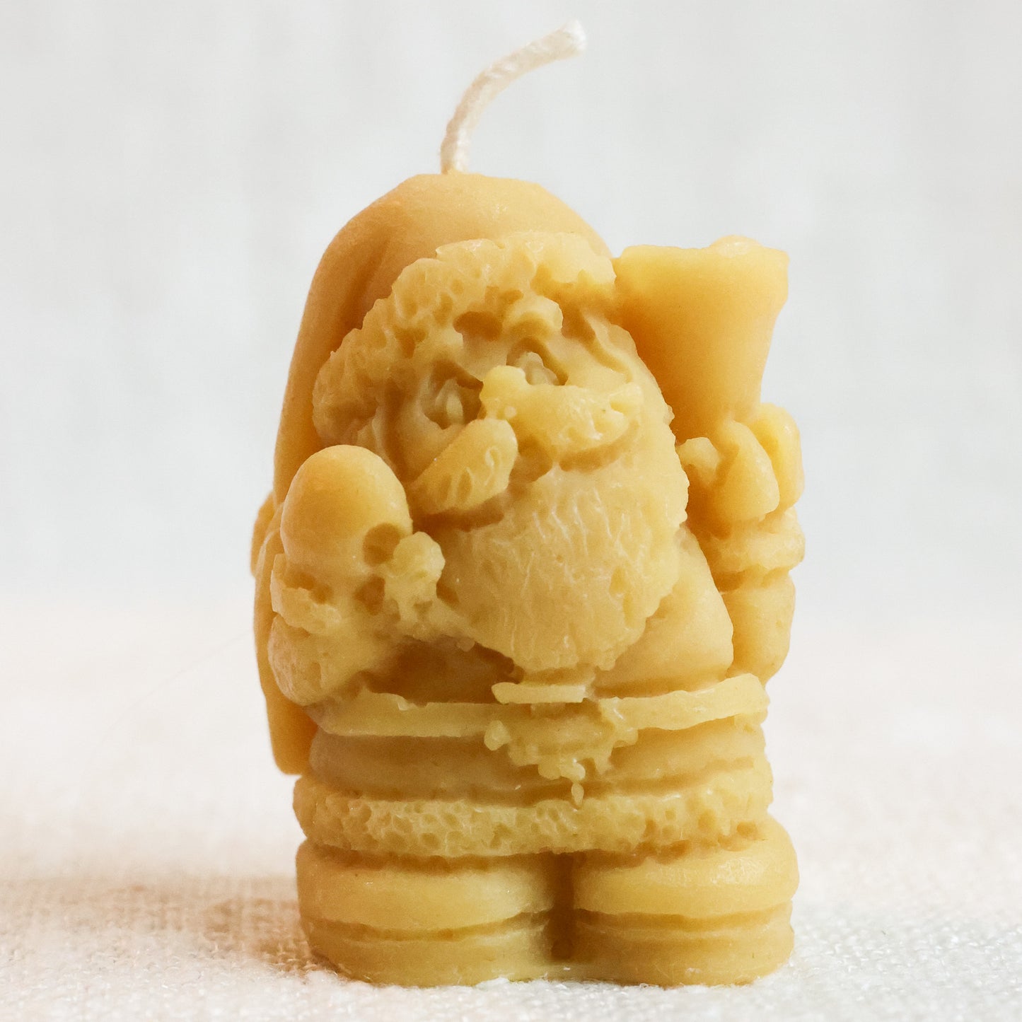 Santa Beeswax Candle