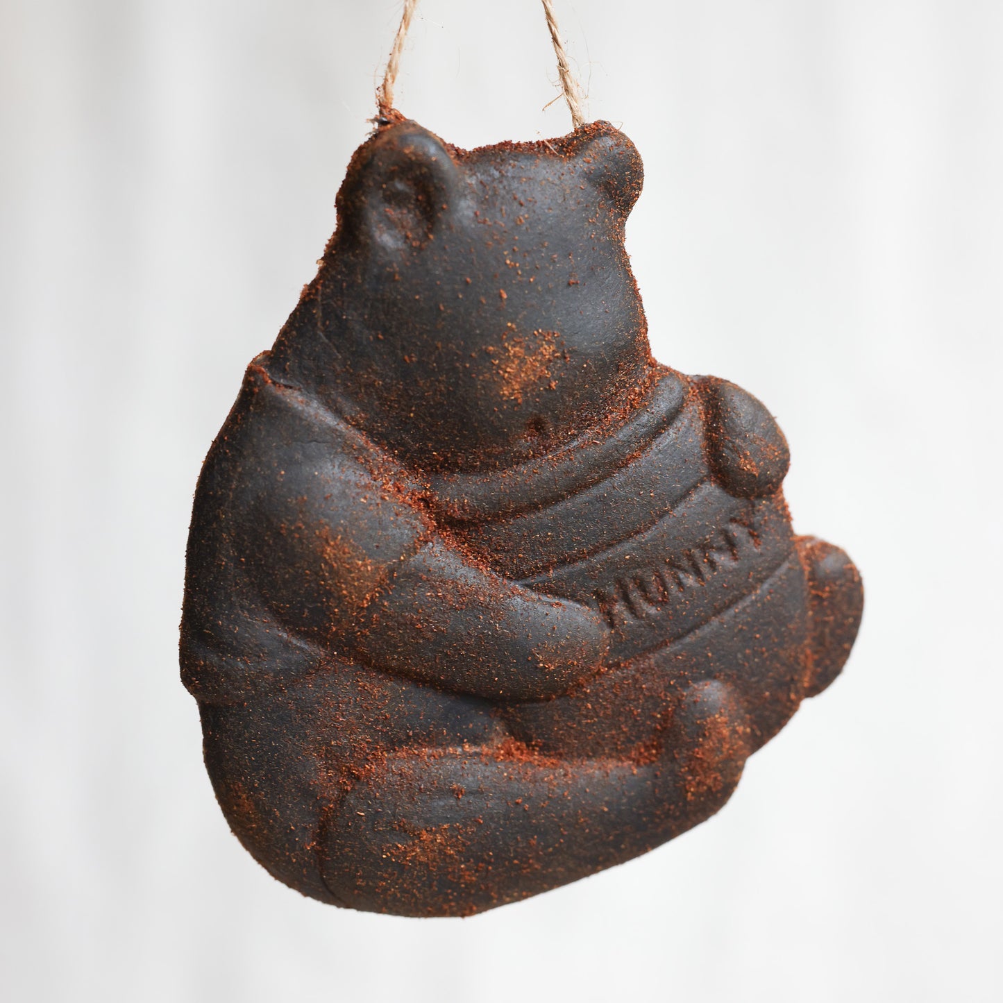 Pooh Bear Beeswax Christmas Ornament