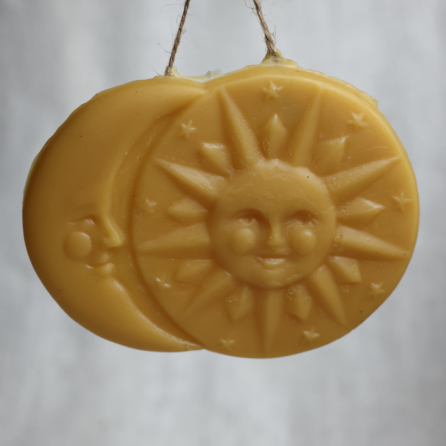 Sun & Moon Beeswax Ornament