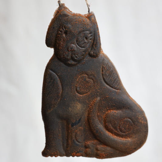 Dog Beeswax Christmas Ornament