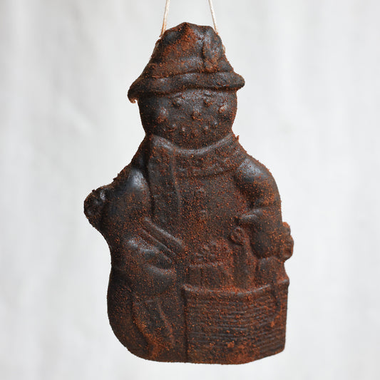 Snowman Beeswax Christmas Ornament