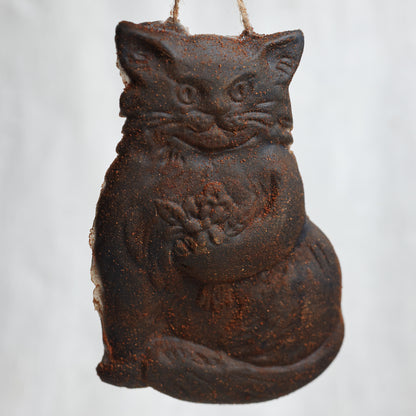 Cat Beeswax Christmas Ornament