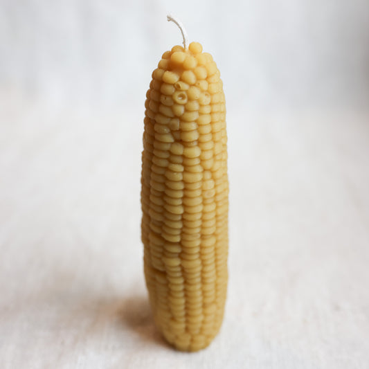 Corn Beeswax Candle