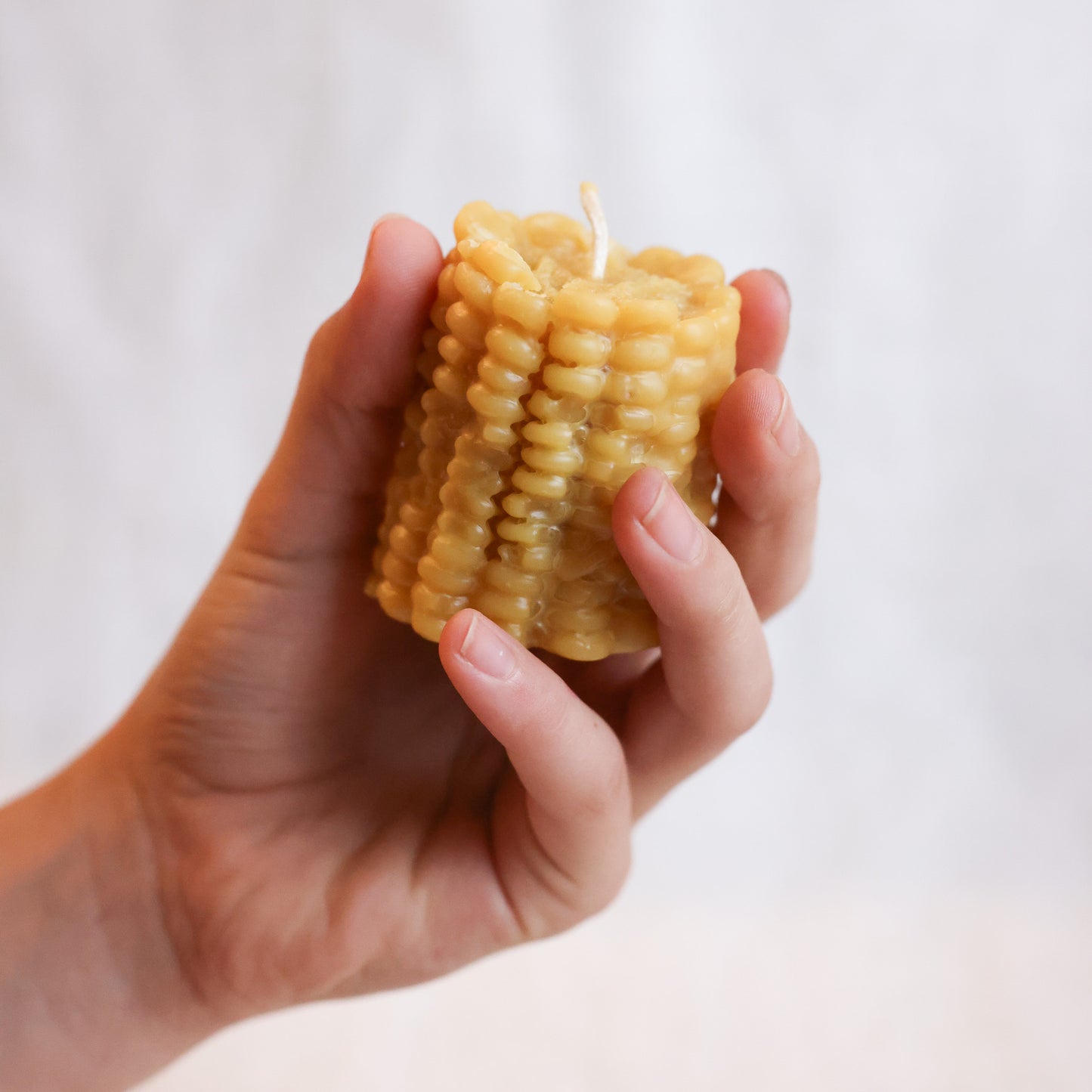 Corn Beeswax Candle